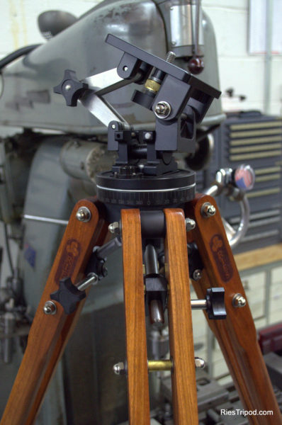 Tripod Head, wooden tripod