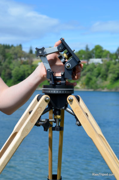 Wood tripod